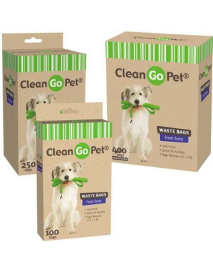 Clean Go Pet Fresh Scented Doggy Waste Bags 400 Ct - 400 Count