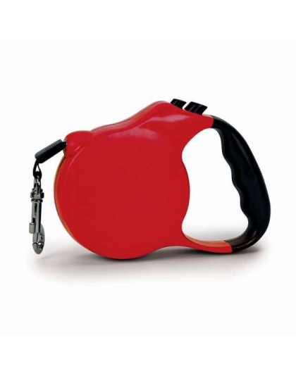 Red - CC Belted Retractable Lead 20ft - XL