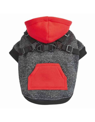 Red - GG Harness Hoodie - Medium