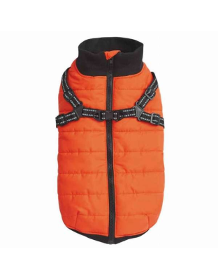 Orange - GG Polar Excursion Harness Coat - Large