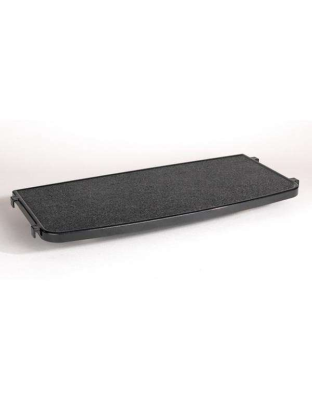 Black - PS Cat Cage Perch 22x10.5x0.75  - 22x10.5x0.75in