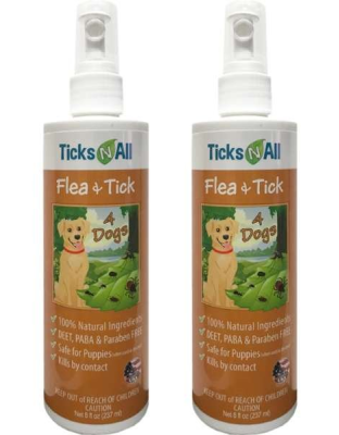 All Natural Flea & Tick 4 Cats 8oz (2 pack) - 8oz