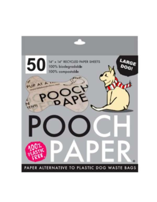 Grey, Beige - Pooch Paper - Medium to Large Dogs - Medium/Large