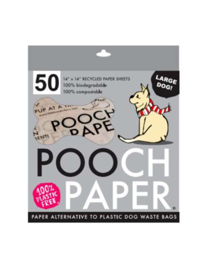 Grey, Beige - Pooch Paper - Medium to Large Dogs - Medium/Large