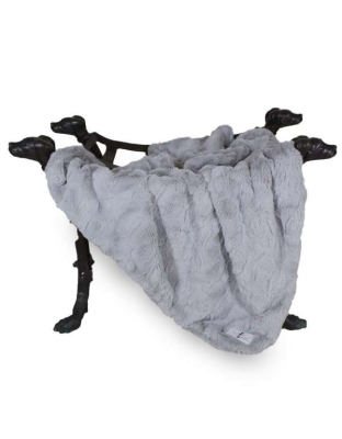 Silver - Bella Dog Blanket - Small