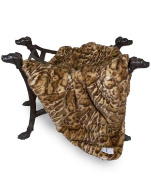 Jungle Cat - Deluxe Dog Blanket - Small