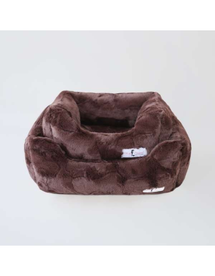 Chocolate - Luxe Dog Bed - Small