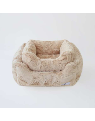 Sand - Luxe Dog Bed - Small