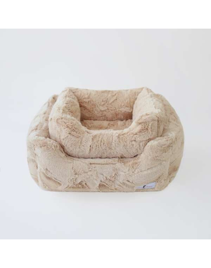Sand - Luxe Dog Bed - Small