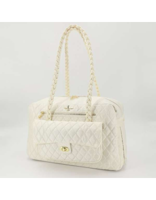 Cream - Porsha Dog Carrier - One Size