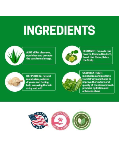 Green - All-Natural Dog Shampoo (5 Treatment Options Available) - 16 oz