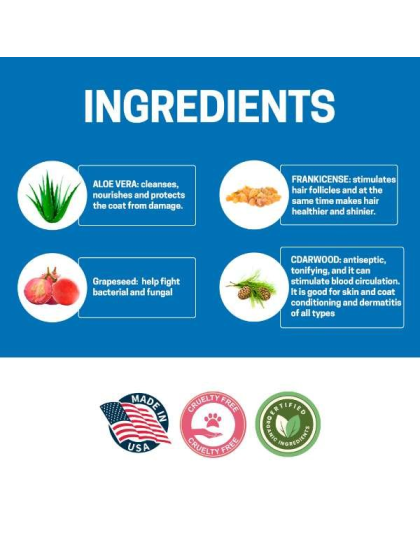 Blue - All-Natural Dog Shampoo (5 Treatment Options Available) - 16 oz
