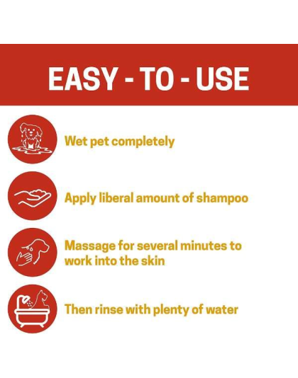 Red - All-Natural Dog Shampoo (5 Treatment Options Available) - 16 oz