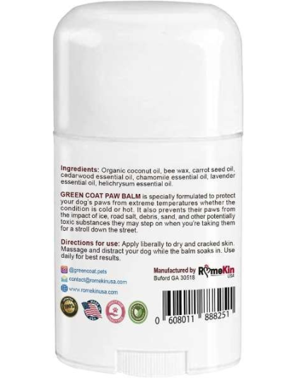 Brown - All-Natural Dog Paw Balm 1.65 oz - 1.65 oz