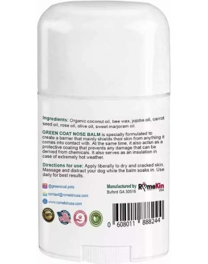 Green - All-Natural Dog Nose Balm 1.65 oz - 1.65 oz