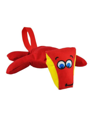 Red/Yellow - Digity Dog Toy