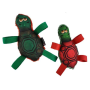 Green/Red - Tommy Turtle Dog Toy - Large - Large