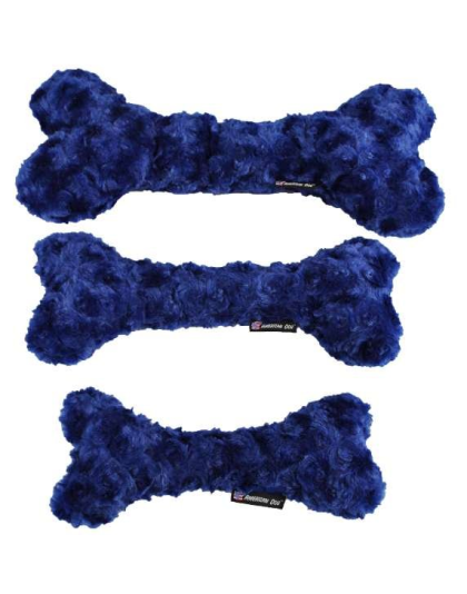 Blue - Nuggle Bone Dog Toy - Large - Large