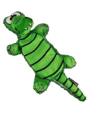 Green - Allie Gator Dog Toy