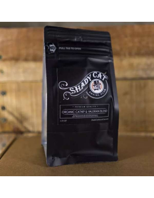 black bag - Premium Organic Catnip/Valerian Blend - 1.25 oz.