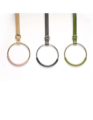 Onyx - Hoopsy Leash - Leash width: 3/4" - 1.9 cm / length: 44" - 112 cm
