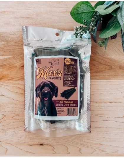 Clear Bag - Max's Favorites Dog Treats - 8oz