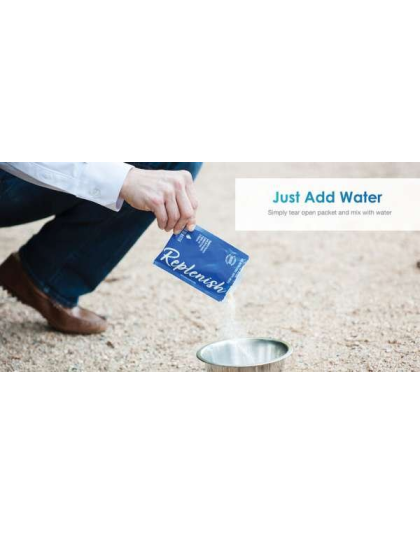 Brown - Replenish Dog Water Supplement (10 pack) - 15g/packet