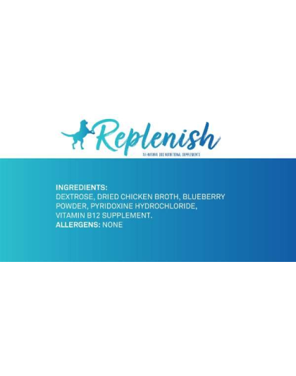 Brown - Replenish Dog Water Supplement (10 pack) - 15g/packet