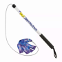 Purple/Blue Tie Dye - Flirt Pole V2 Dog Toy with Lure - Jr