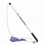 Purple/Blue Tie Dye - Flirt Pole V2 Dog Toy with Lure - Regular