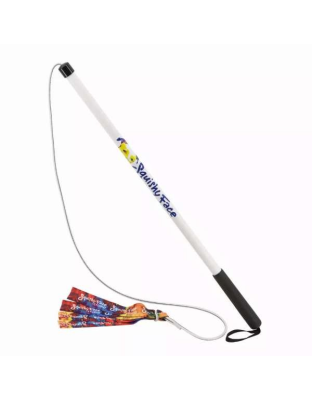 Tie Dye - Flirt Pole V2 Dog Toy with Lure - Regular