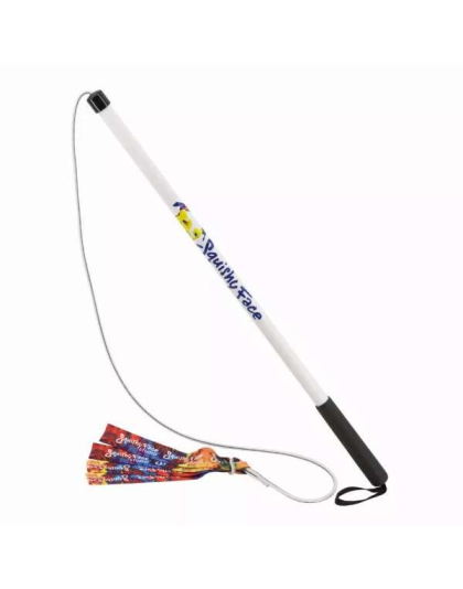 Tie Dye - Flirt Pole V2 Dog Toy with Lure - Regular