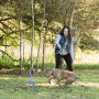 Tie Dye - Flirt Pole V2 Dog Toy with Lure - Jr
