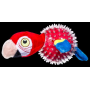 Parrot in Clear Spiky Ball