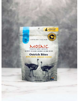 South African Ostrich Bites with Mango - 3 oz
