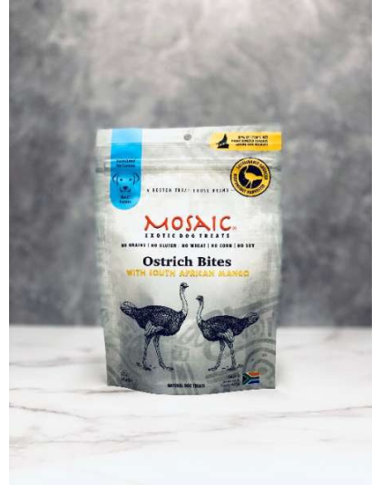 South African Ostrich Bites with Mango - 3 oz