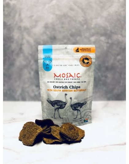 South African Ostrich Chips with Butternut - 2.5 oz