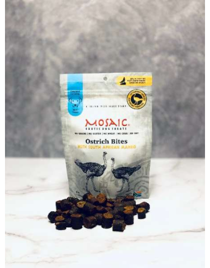 South African Ostrich Bites with Mango - 3 oz
