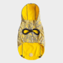 Yellow - GF Pet Reversible ElastoFit Raincoat  - 2XS