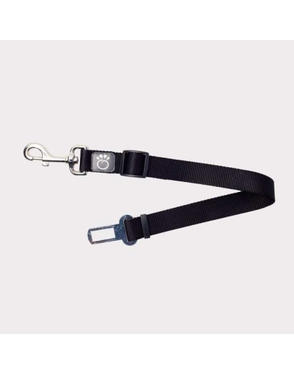 Black - GF Pet  Pet Seat Belt Tether  Black - Adjustable Length 20"-30"