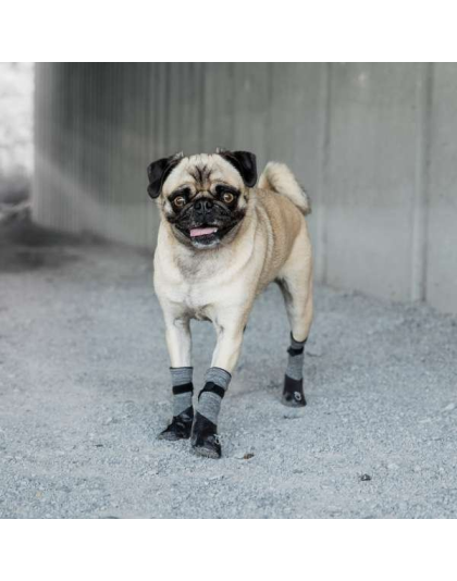 Grey - GF Pet Dog Booties  Grey   - Medium
