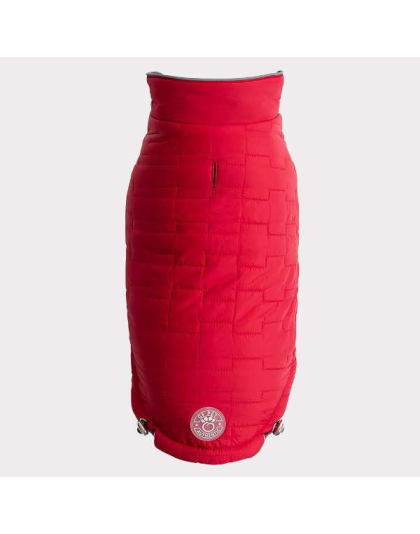 Red - GF Pet Reversible ElastoFit Chalet Jacket - Large