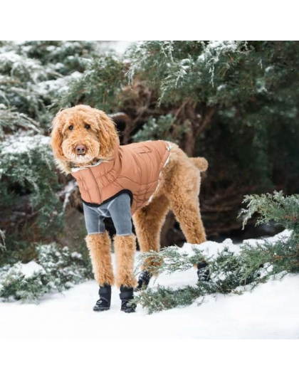 Caramel - GF Pet ElastoFit Urban Dog Parka  - 3XL