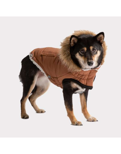 Caramel - GF Pet ElastoFit Urban Dog Parka  - 4XL