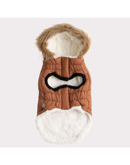 Caramel - GF Pet ElastoFit Urban Dog Parka  - 4XL