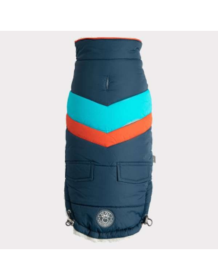 Dark Blue - GF Pet  Alpine Puffer - Large