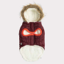 Burgundy - GF Pet  Winter Sailor Parka  - 4XL