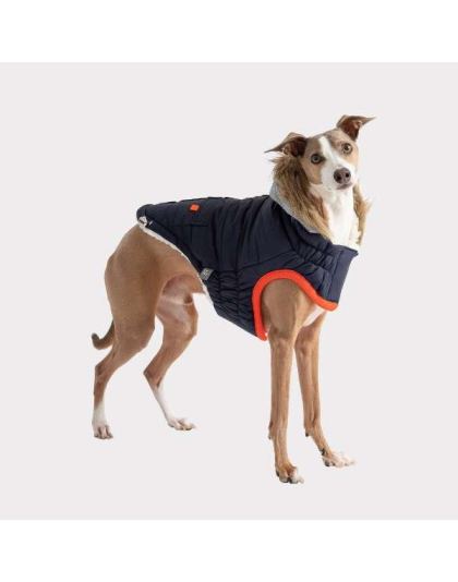 Navy - GF Pet  Winter Sailor Parka  - 4XL