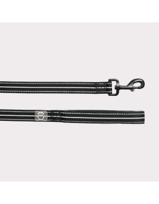 Black - GF Pet  Reflective Leash - XS/Small