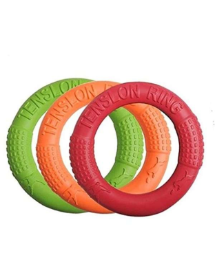 Green - Dog Ring Toy